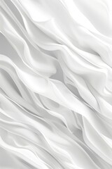 Poster - A close-up shot of a white wall with a clock ticking away, perfect for backgrounds or time-related compositions
