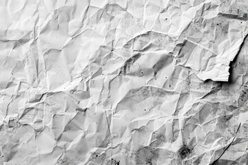 Poster - A close-up shot of a blank piece of paper in a simple yet classic design