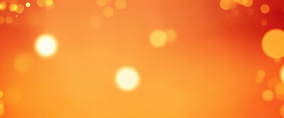 Wall Mural - Orange and Gold Abstract bokeh background