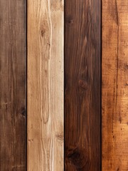 Poster - Rustic wooden boards background