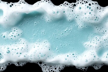 Wall Mural - Foaming bubbles and frothy texture