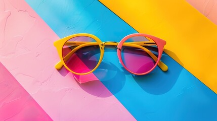 Poster - Retro sunglasses wallpaper