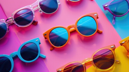 Retro sunglasses wallpaper