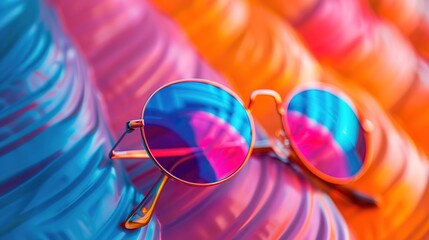 Retro sunglasses wallpaper