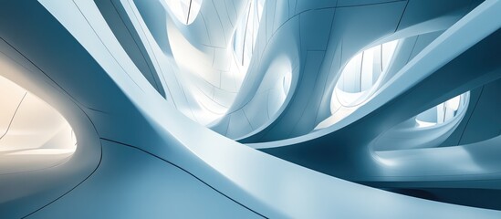 Poster - Abstract 3D Architectural Illustration Background