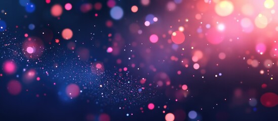 Poster - Cinematic Abstract Bokeh Particle Backgrounds for Digital Event Trailers and Concert Openers