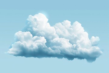 Poster - A plane flying through a cloud-filled sky