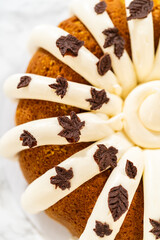 Canvas Print - Delicious Homemade Pumpkin Bundt Cake Recipe