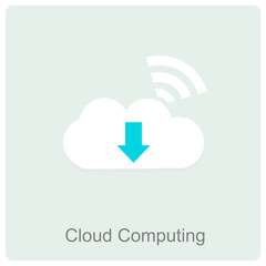 Wall Mural - Cloud Computing