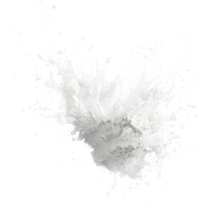 Wall Mural - png milk splash effect, transparent background ai generated image by rawpixel