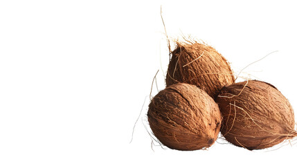 Transparent isolated coconut background
Tropical fruit on transparent background