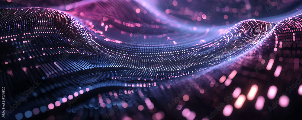 Futuristic wave Quantum physics Deep learning artificial intelligence ...