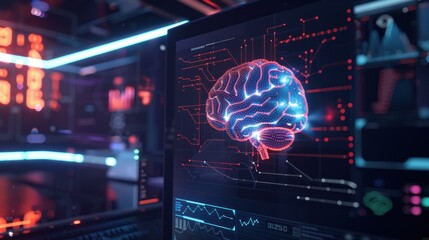 Poster - Artificial Intelligence:  The Digital Brain