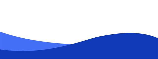 Wall Mural - Separator footer, modern divider shape for bottom of the page website