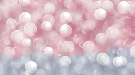 Wall Mural - Abstract Pastel Bokeh Background with Soft Light and Circular Shapes