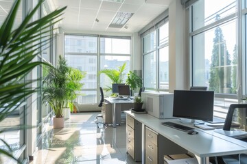 Wall Mural - Interior of a empty modern business office