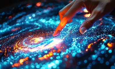 Aufkleber - Interactive Technology: A Fingertip's Exploration