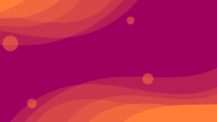 Poster - Orange Purple abstract background. Modern design template for web cover