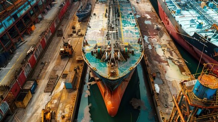 Poster - Analyze the geopolitical implications of strategic shipyard locations.