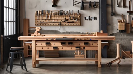 Poster - workbenches reveals their ergonomic designs tailored to specific tasks