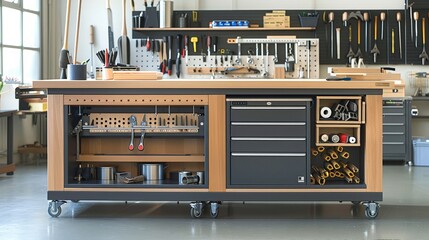Poster - workbenches reveals their ergonomic designs tailored to specific tasks