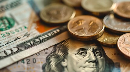 Fototapete - The impact of inflation: Explain how inflation affects purchasing power, savings, and investments.
