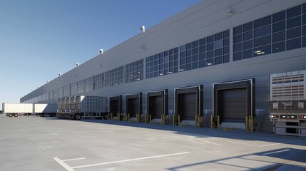 Poster - The integration of loading docks with smart grid technologies and energy storage solutions optimizes electricity consumption