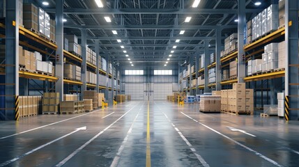 Poster - The integration of loading docks with smart grid technologies and energy storage solutions optimizes electricity consumption