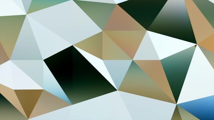 Poster - Abstract triangulate background. Computer generated 3d render