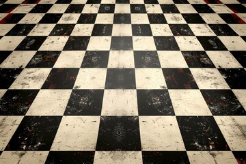 Poster - Abstract Checkerboard Backgrounds for Creative Flair