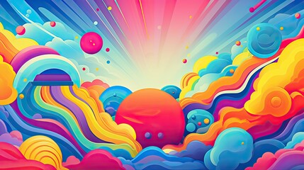 bright abstract background