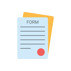 Form vector icon