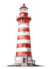 Poster - PNG Lighthouse architecture building tower.