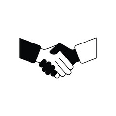 Wall Mural - Handshake vector icon