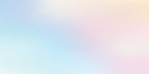 Purple pink blue white pastel grainy gradient background, grainy texture effect.