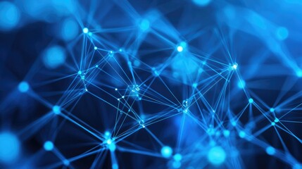 Poster - communication and network connection concept