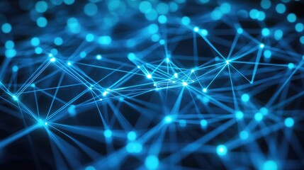 Poster - communication and network connection concept