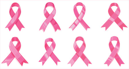 Women breast cancer awareness pink ribbon vector, Pink ribbon woman breast cancer awareness, Breast cancer awareness symbol