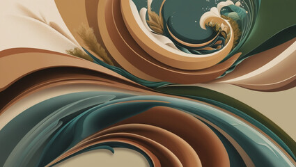 Organic Flow Background