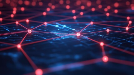 Aufkleber - Digital technology network connection