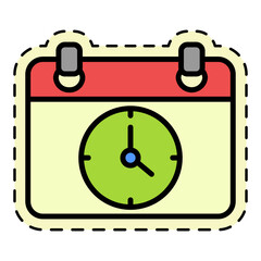 Canvas Print - Time Management Sticker