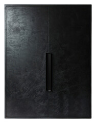 Poster - PNG Sleek modern black wardrobe design