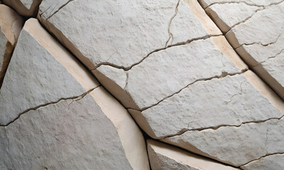 Canvas Print - stone wall texture