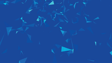 Poster - Abstract background with connecting dots and lines. Network connection structure. Data technology and scientific illustration. Weave effect. 3D vector illustration