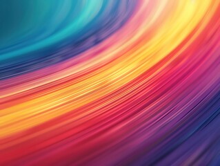 Poster - A vibrant abstract swirl of colors, creating a sense of energy and movement. Perfect for backgrounds or decorative elements.