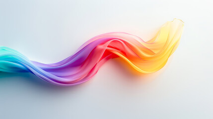 Aufkleber - Abstract colorful wave background gradient colors liquid smooth dynamic elegant flow modern bright design template art