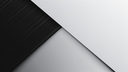 Poster - Abstract background with black and white color combination modern minimalist background for banner website design social media post