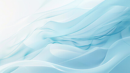 Poster - abstract blue background wave flow design light elegant smooth modern art wallpaper texture pattern 