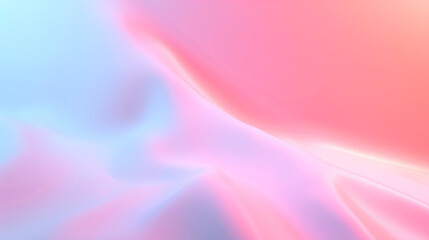 Poster - abstract pink blue background gradient pastel colors soft blurry silk texture smooth delicate websit