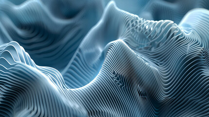 Poster - abstract background with waves modern minimalist design elegant flow fluid shape trendy futuristic b